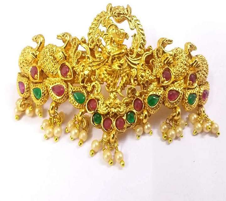 APARA Gold Plated Temple Jewellery Hair Clip Accessories For Women Girls Hair Clip Price in India Buy APARA Gold Plated Temple Jewellery Hair Clip Accessories For Women Girls Hair