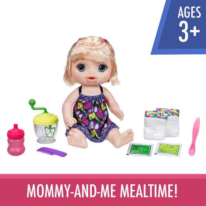Baby alive sweet spoonfuls black store