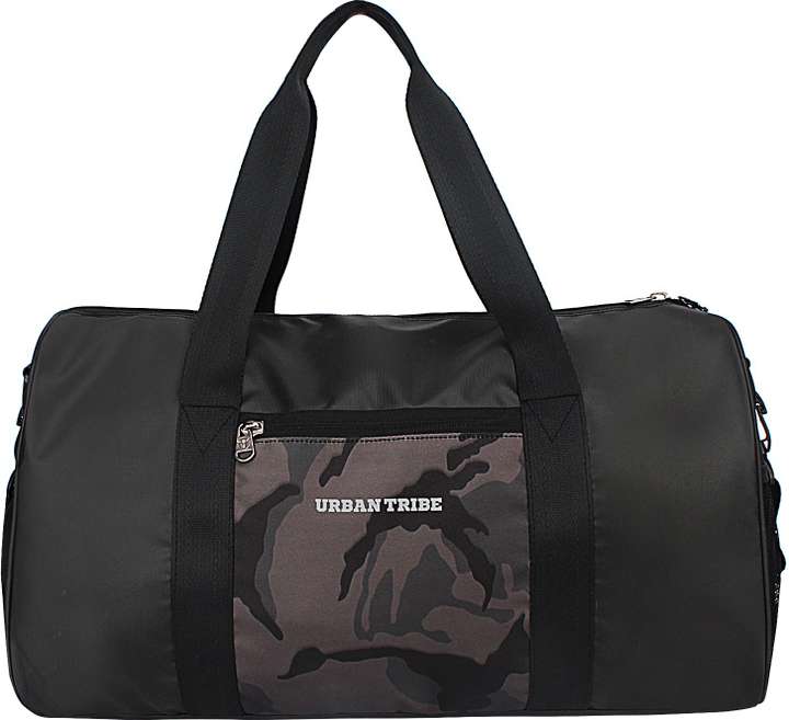 Urban Tribe Fury Duffel Without Wheels Black Price in India Flipkart