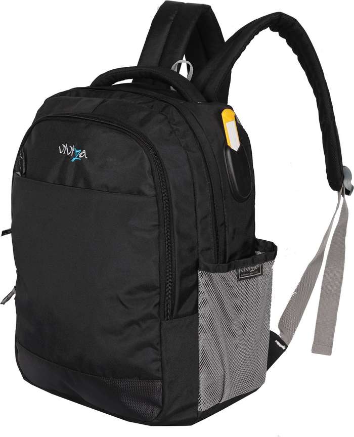 Viviza Bags Nylon 21 LTR School and College Backpack for Boys and Girls 21 L Backpack Black Price in India Flipkart