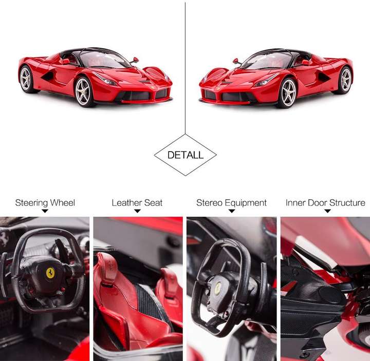 rastar Ferrari LaFerrari 1 14 Rechargeable Remote Control Car Doors open by Hand Ferrari LaFerrari 1 14 Rechargeable Remote Control Car Doors open by Hand Buy Ferrari LaFerrari toys in India. shop