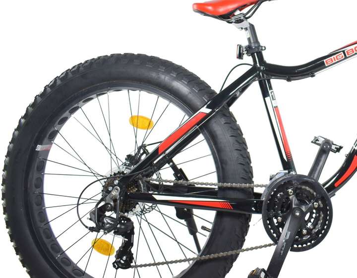 ATLAS Peak Big Boss Bike For Adults Black Red 26 T Fat Tyre Cycle Price in India Buy ATLAS Peak Big Boss Bike For Adults Black Red 26 T