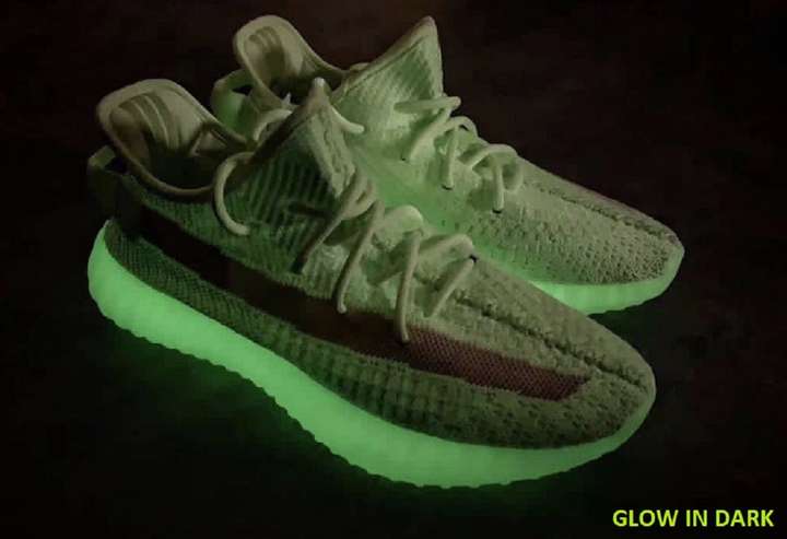 Yeezy glow shoes sales