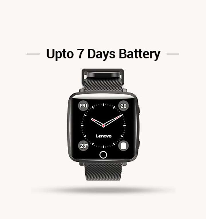 Lenovo smart watch flipkart on sale