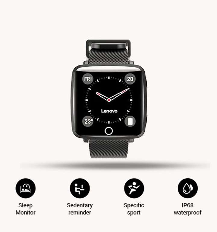 Lenovo carme green smartwatch shop