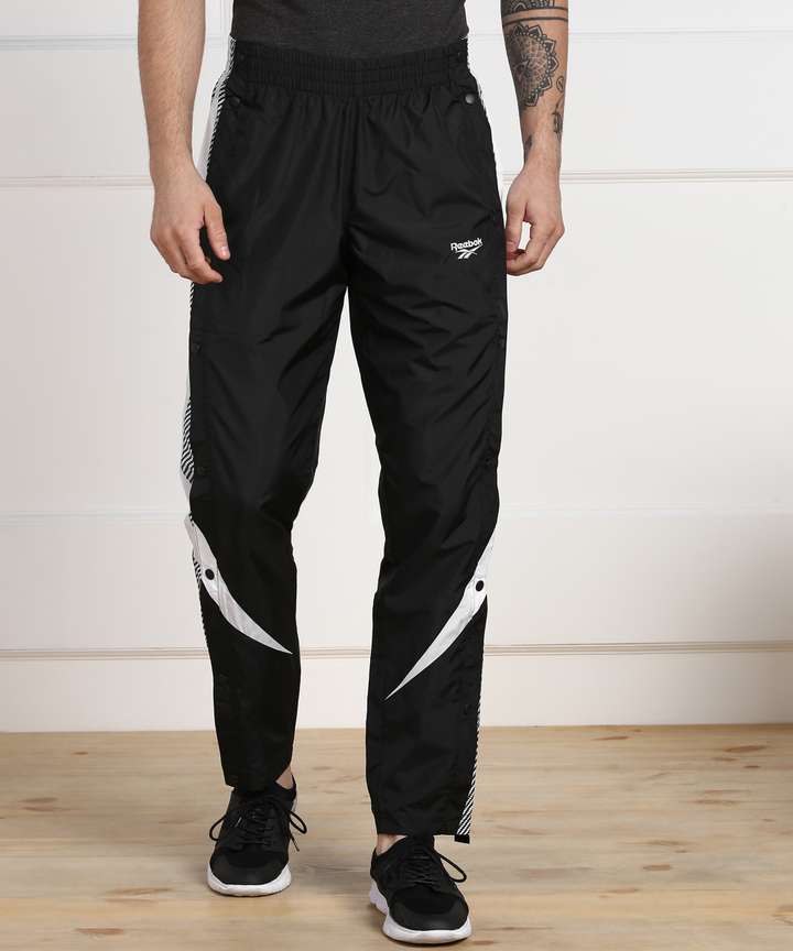 REEBOK CLASSICS Solid Men Black Track Pants - Buy REEBOK REEBOK CLASSICS Solid Men Black Track Pants - Buy REEBOK