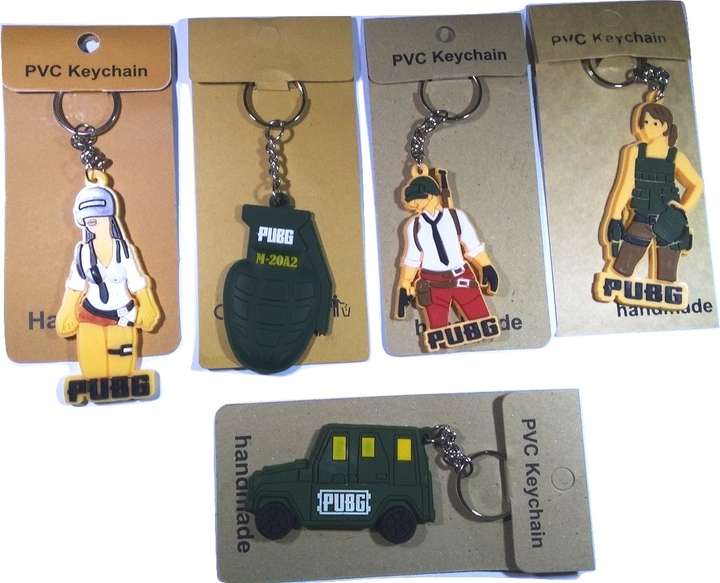 Pubg rubber keychain sale