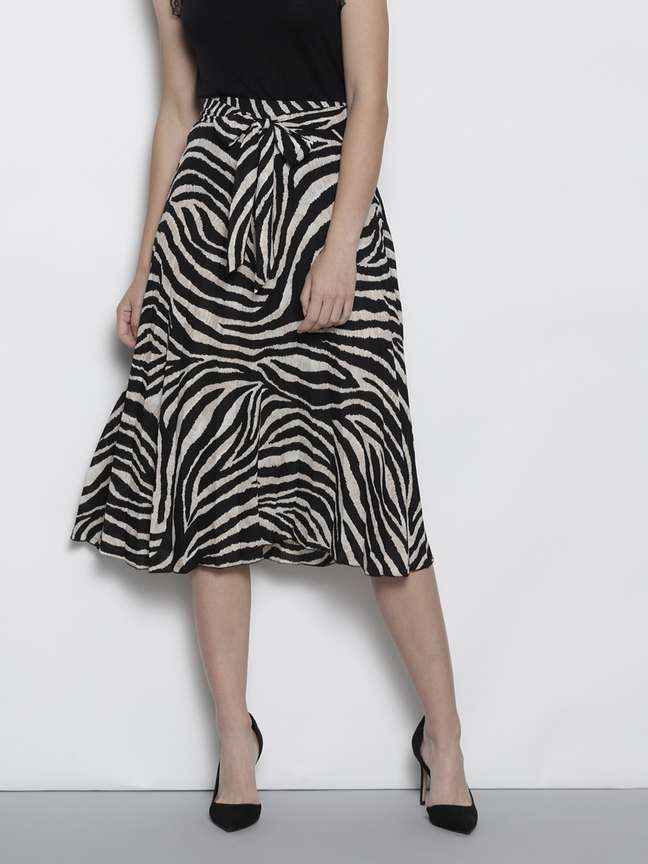Animal print midi skirt dorothy perkins clearance