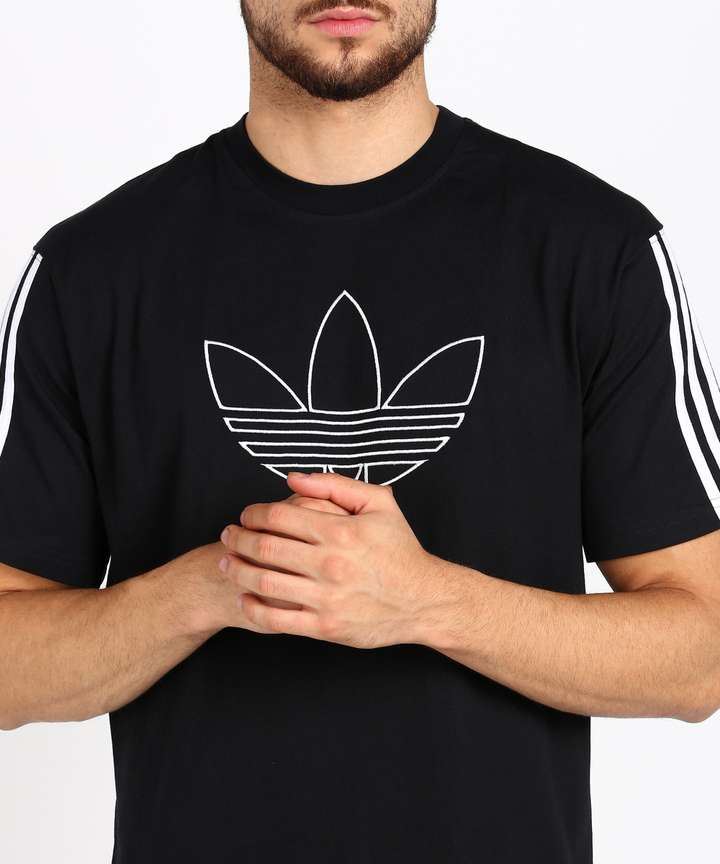 ADIDAS ORIGINALS Embroidered Men Round Neck Black T Shirt Buy ADIDAS ORIGINALS Embroidered Men Round Neck Black T Shirt Online at Best Prices in India Flipkart