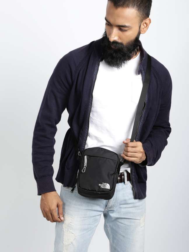 Buy THE NORTH FACE Men Women Black Messenger Bag Black Online Best Price in India Flipkart