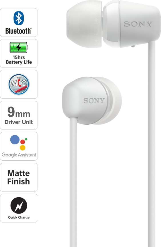 Sony wireless earphones c200 sale