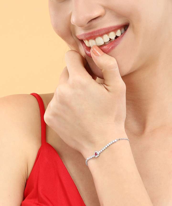 SWAROVSKI Metal Crystal Rhodium Bracelet Price in India Buy SWAROVSKI Metal Crystal Rhodium Bracelet Online at Best Prices in India Flipkart