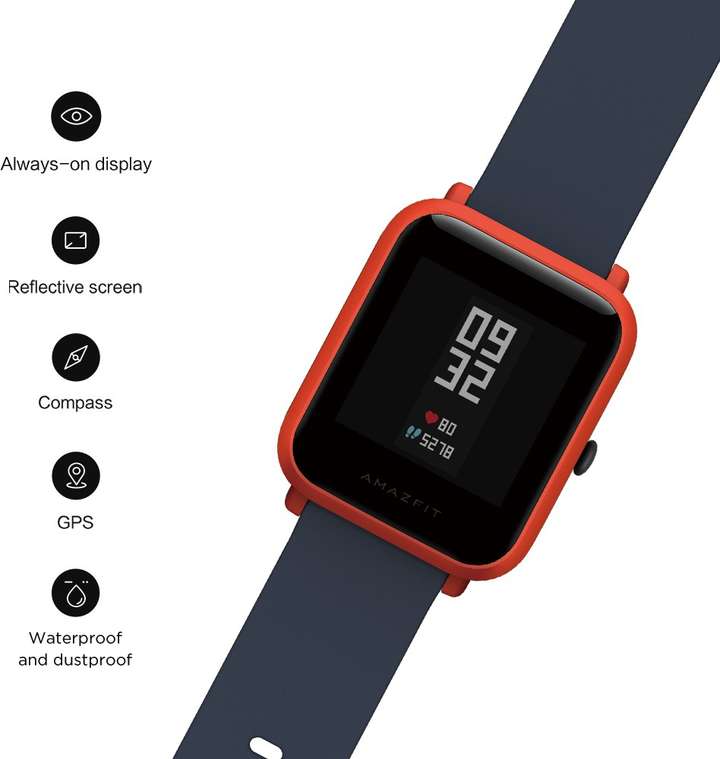 Amazfit cinnabar red online