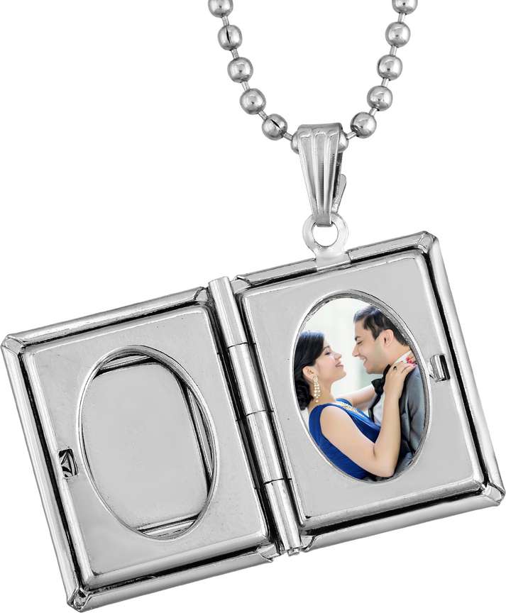 Mens locket with picture 2025