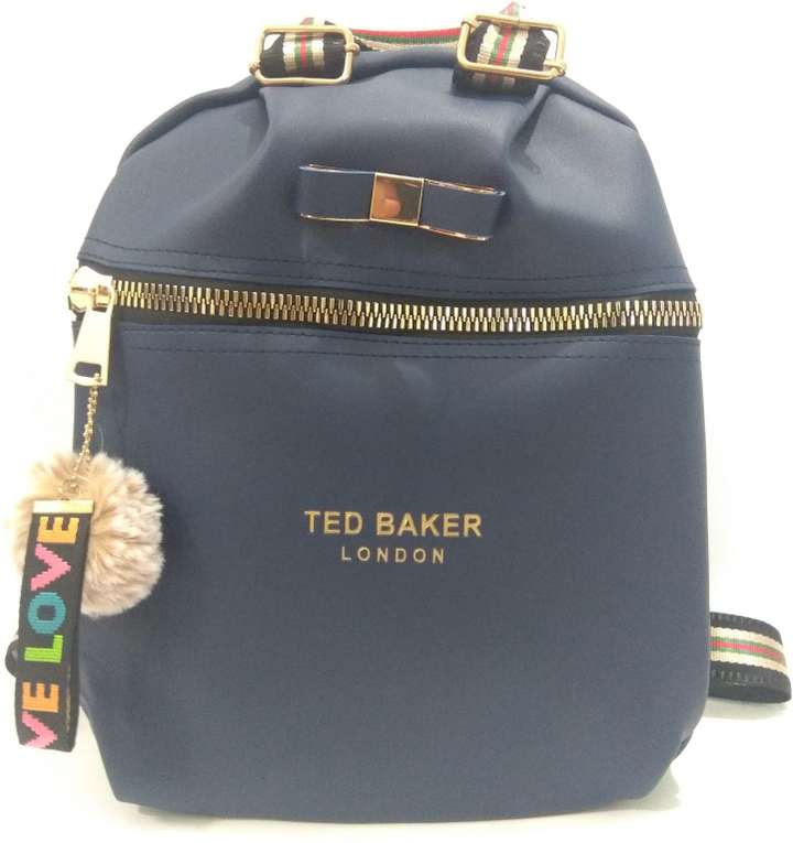 TED BAKER LONDON Stylish Casual Formal Office Party Bag for Women 15 L Backpack Blue Price in India Flipkart