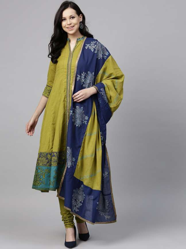 Rain And Rainbow Printed Kurta Churidar Dupatta Set Buy Rain And Rainbow Printed Kurta Churidar Dupatta Set Online at Best Prices in India Flipkart