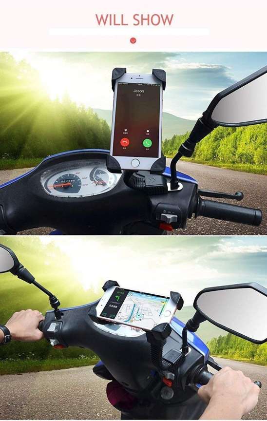 Buy Genuine Mobile Phone Holder For Motorcycle Scooty Scooter On Handlebar Bike Mobile Holder Price in India Buy Buy Genuine Mobile Phone Holder For Motorcycle Scooty Scooter On Handlebar Bike Mobile ...