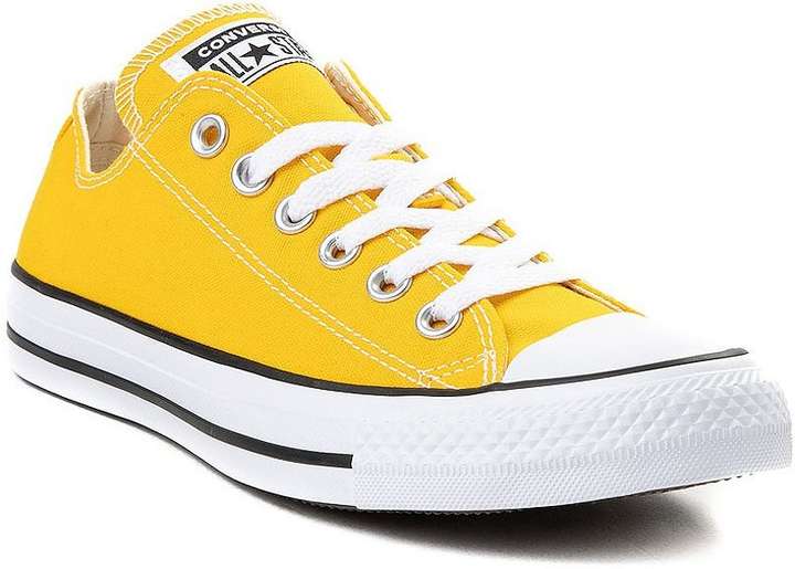 Converse yellow all star top