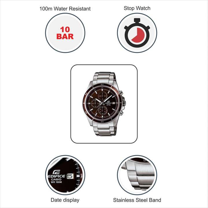 CASIO EFR 526D 1AVUDF Edifice EFR 526D 1AVUDF Black Dial Silver Stainless Steel Band Analog Watch For Men Buy CASIO EFR 526D 1AVUDF Edifice EFR 526D 1AVUDF Black Dial Silver Stainless Steel Band Analo...