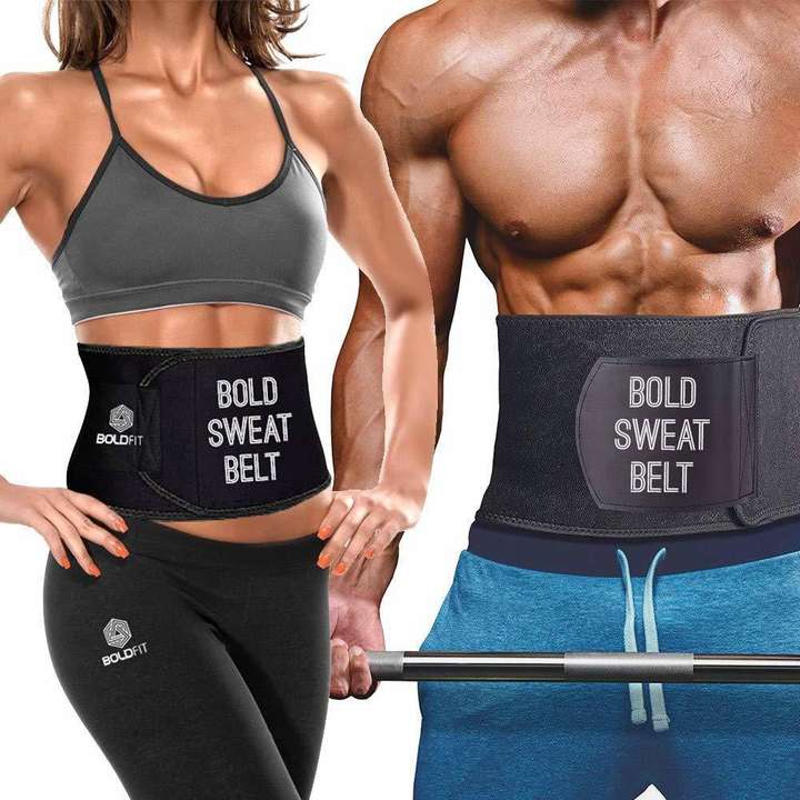 BOLDFIT Sweat Slim Belt Tummy Trimmer for Men Women Slimming Belt Price in India Buy BOLDFIT Sweat Slim Belt Tummy Trimmer for Men Women Slimming Belt online