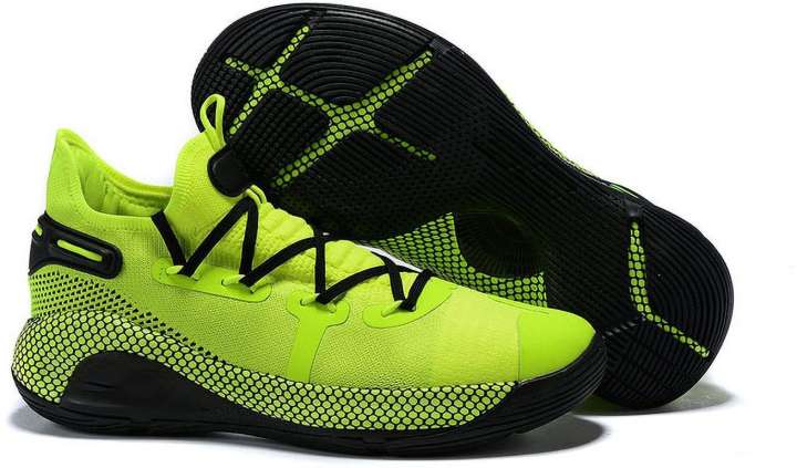 Curry 6 neon green hotsell