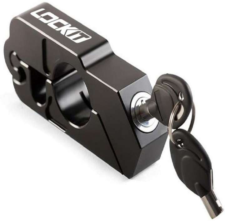 lockit LOCK IT Heavy Duty Bike Brake Lock Locking System by Holding Handle Bar with Brake Lever Bikes Scooters BLUE Only available LKI2776JJ9 Quick Release Lock Price in India Buy