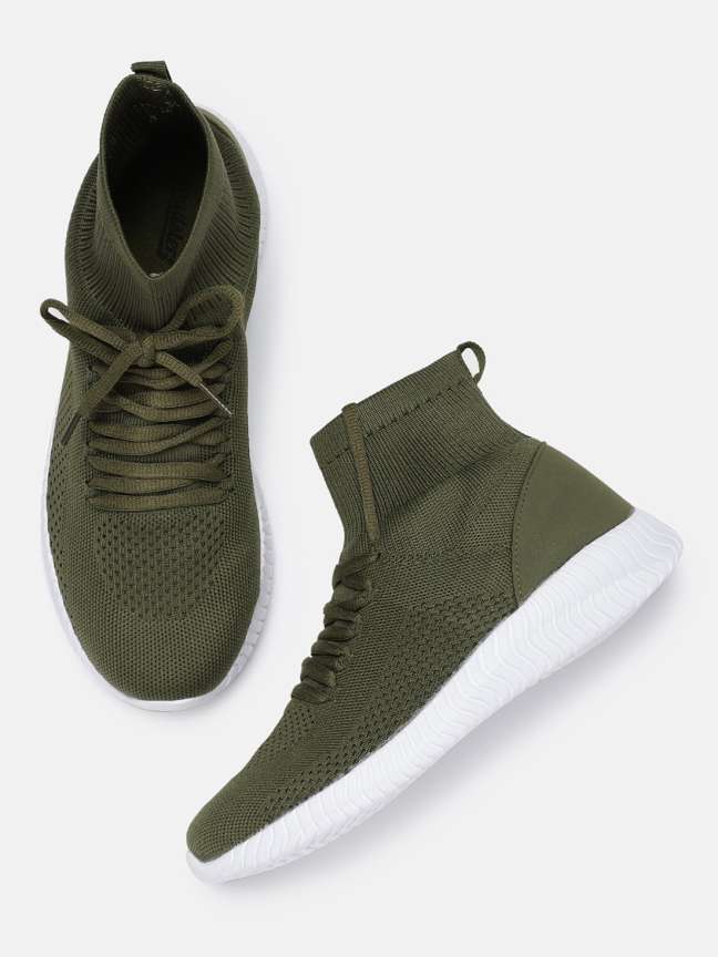 Roadster Women Olive Green Solid Mid Top Sneakers Sneakers For Women Buy Roadster Women Olive Green Solid Mid Top Sneakers Sneakers For Women Online at Best Price Shop Online for Footwears in India Fl...