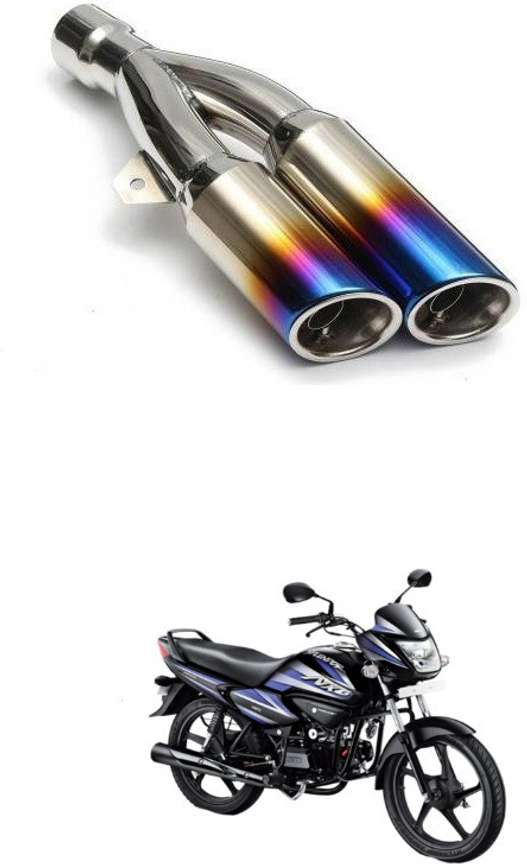 Exhaust for splendor outlet