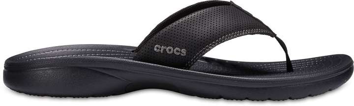 Crocs men's bogota flips best sale