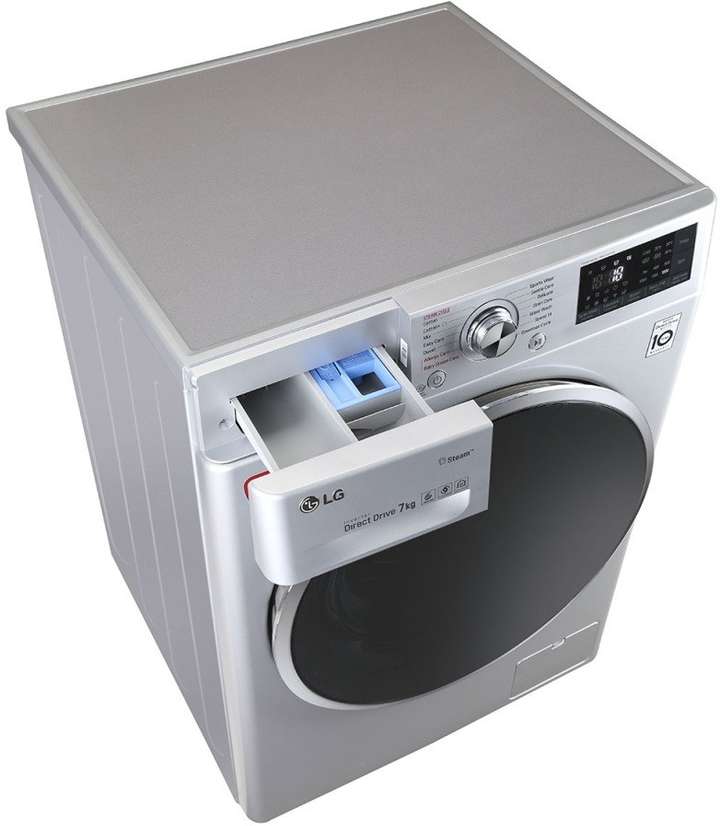 LG 7 kg Inverter Fully Automatic Wi Fi Front Loading Washing Machine with Inbuilt Heater 6 Motion DD technology Silver Price in India Buy LG 7 kg Inverter Fully Automatic Wi Fi Front Loading