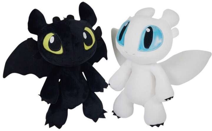 Toothless dragon cuddly toy on sale
