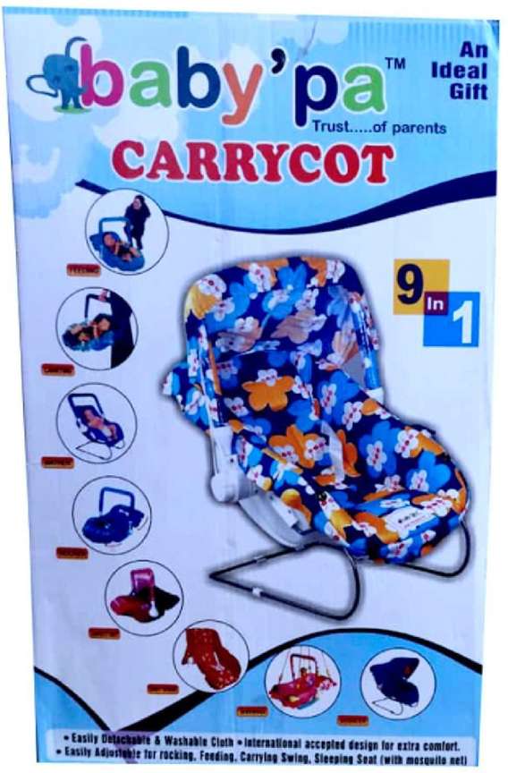 Baby Pa Carry Cot 9 in 1 Rocker and Bouncer Buy Baby Care Products in India Flipkart