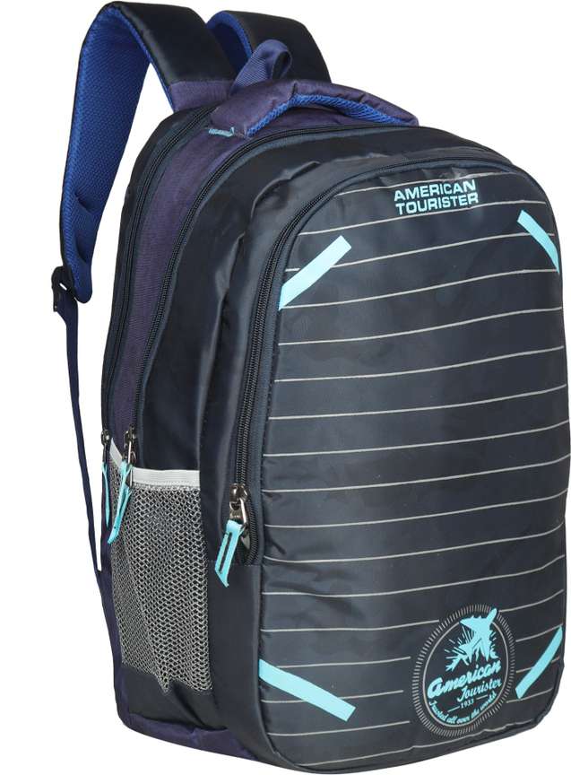 AMERICAN TOURISTER Backpack with Rain Cover for Boys and Girls 30 L Laptop Backpack BLUE Price in India Flipkart