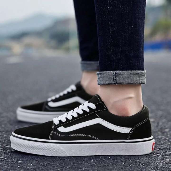 Vans old skool queens top