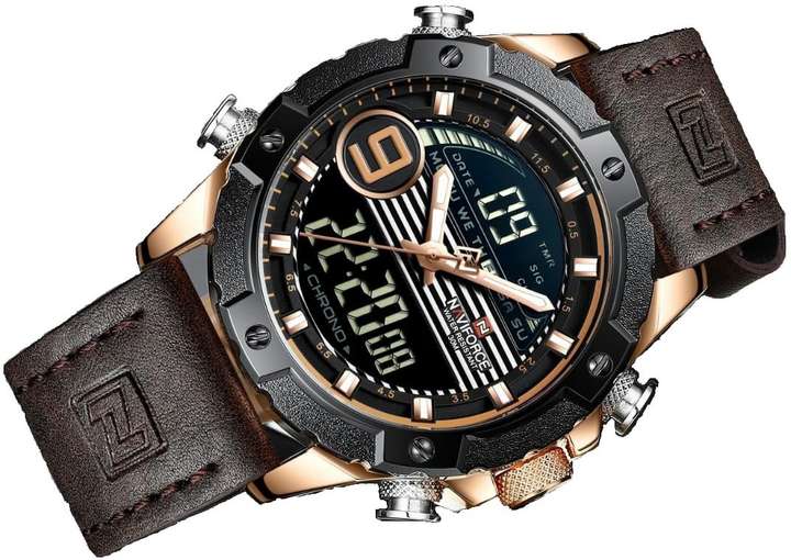 NAVIFORCE NF9146 Analog Digital Watch For Men Buy NAVIFORCE NF9146 Analog Digital Watch For Men NF9146KUM Online at Best Prices in India Flipkart