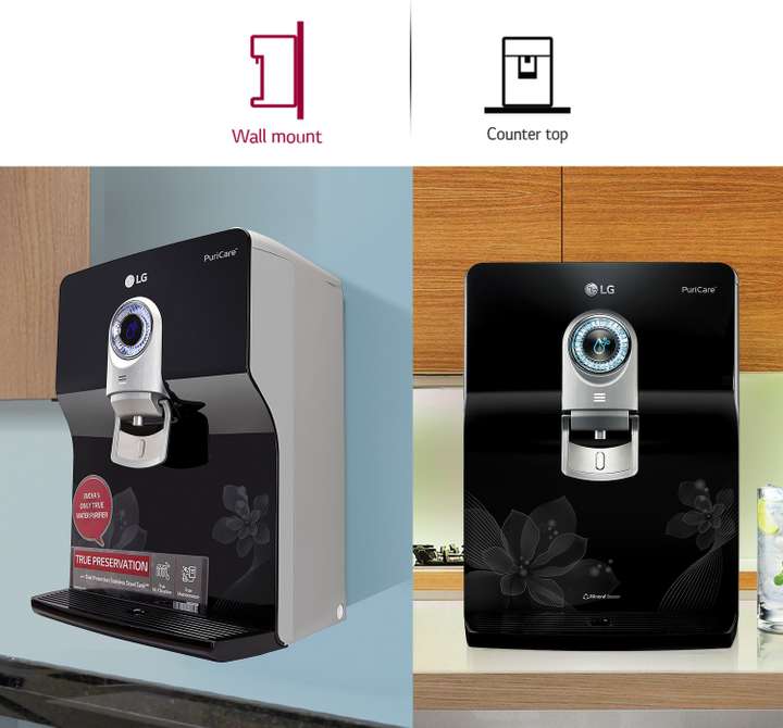 LG A2E Plus WW180EP 8 L RO UV UF Water Purifier With Multi Stage Filtration Dual Protection Stainless Steel Tank LG Flipkart