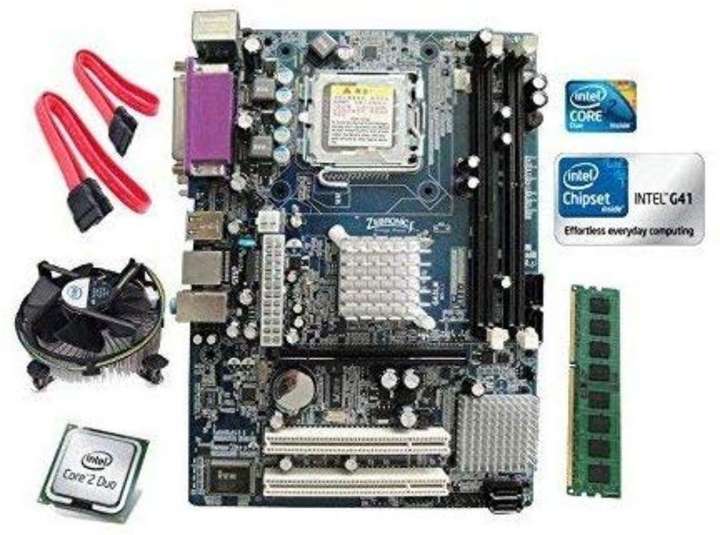 Intel Core 2 Duo E8400 3.0 GHZ Zebronics G41 Motherboard 2 GB DDR3 RAM Motherboard Intel Flipkart
