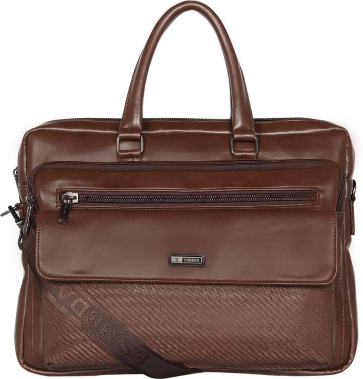ESBEDA 15 inch Inch Laptop Messenger Bag Brown Price in India Flipkart