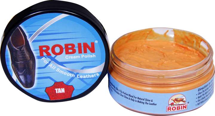 Robin CREAM POLISH TAN 80G Synthetic Leather Leather Patent Leather Shoe Cream Price in India Buy Robin CREAM POLISH TAN 80G Synthetic Leather Leather Patent Leather Shoe Cream online at Flipkart