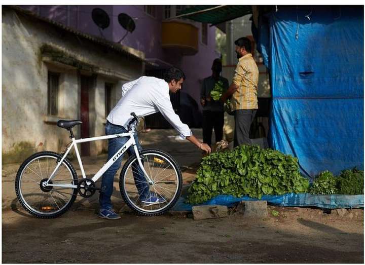 BTWIN by Decathlon MY BIKE HYBRID CYCLE 26 T Hybrid Cycle City Bike Price in India Buy BTWIN by Decathlon MY BIKE HYBRID CYCLE 26 T Hybrid Cycle City Bike online at Flipkart