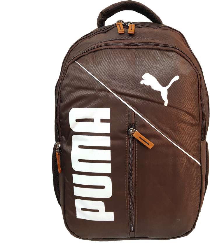 PUMA School College Bag for Girls and Boys 25 L Laptop Backpack Brown Price in India Flipkart