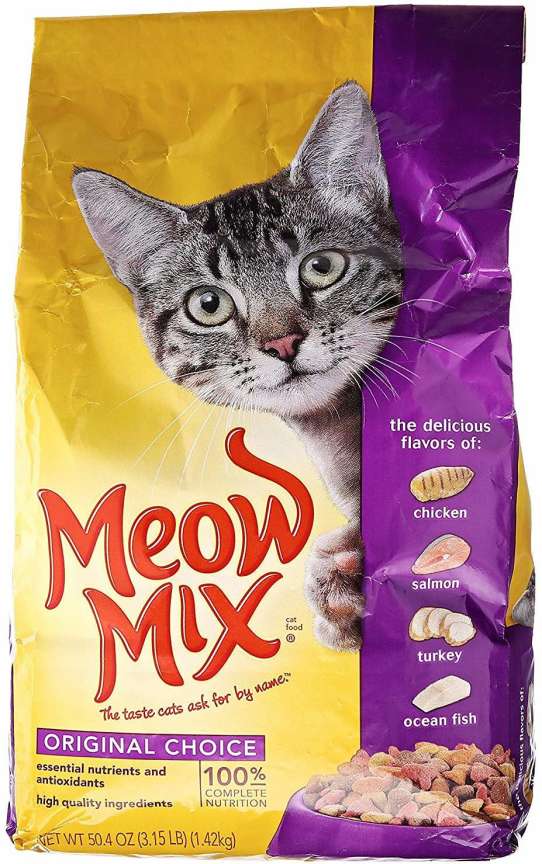 Meow Mix Dry Cat Food 1.43 kg Dry Adult Cat Food Price in India Buy Meow Mix Dry Cat Food 1.43 kg Dry Adult Cat Food online at Flipkart