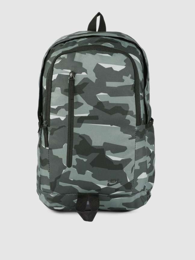 NIKE Unisex Camouflage Backpack 30 L Laptop Backpack Black Price in India Flipkart