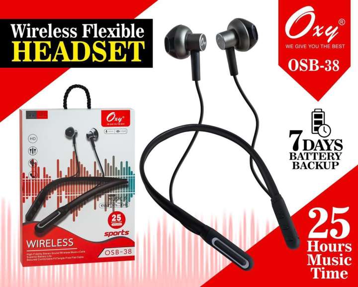 Oxy bluetooth wireless earphones price sale