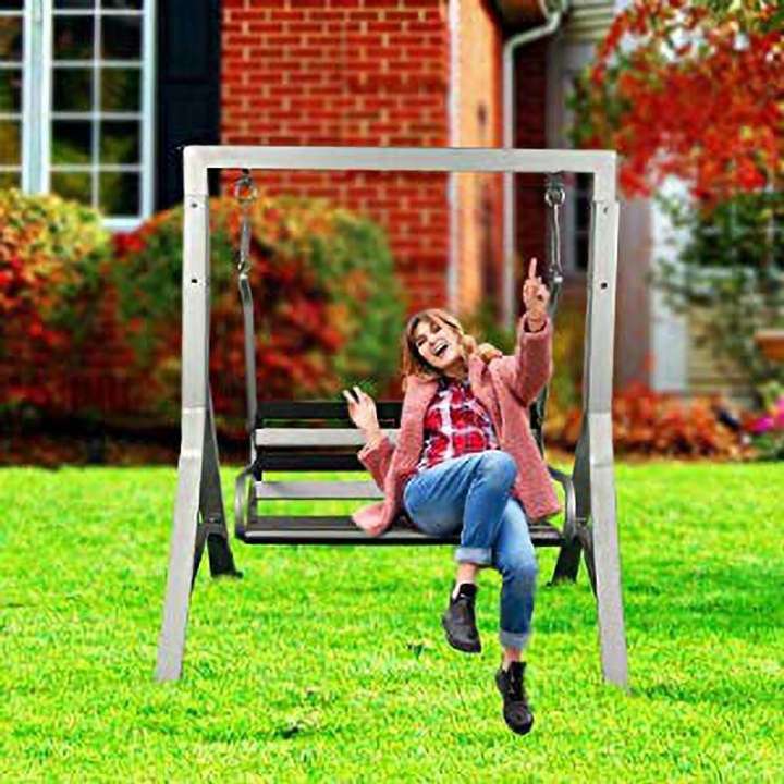 Kaushalendra Indoor Outdoor Swing 2 Seat 300 cap. Iron Large Swing Price in India Buy Kaushalendra Indoor Outdoor Swing 2 Seat 300 cap. Iron Large Swing online at Flipkart