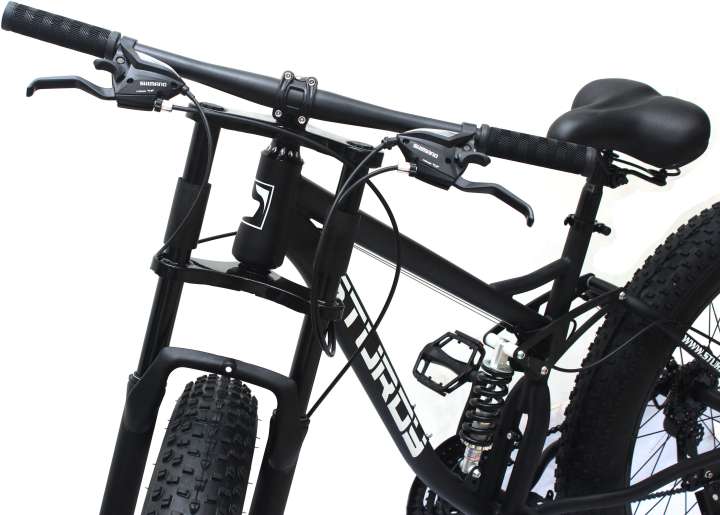 Sturdy fat bike dual suspension sale