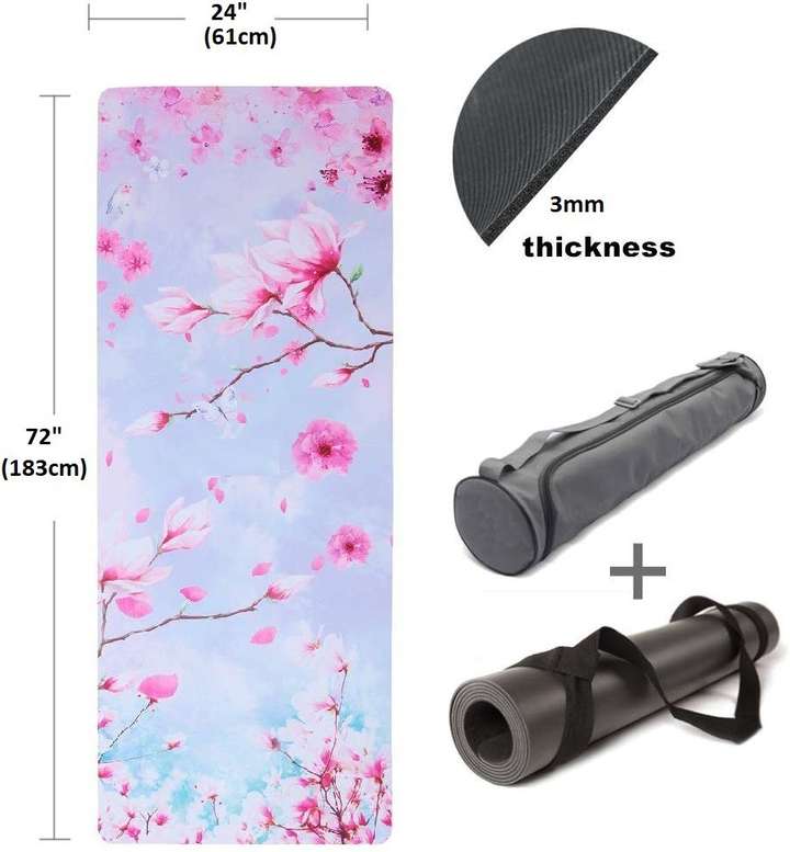 IRIS Natural Rubber Eco Friendly 3 mm Extra Heavy Sturdy Yoga Mat Multicolor 3 mm Yoga Mat Buy IRIS Natural Rubber Eco Friendly 3 mm Extra Heavy Sturdy Yoga Mat Multicolor