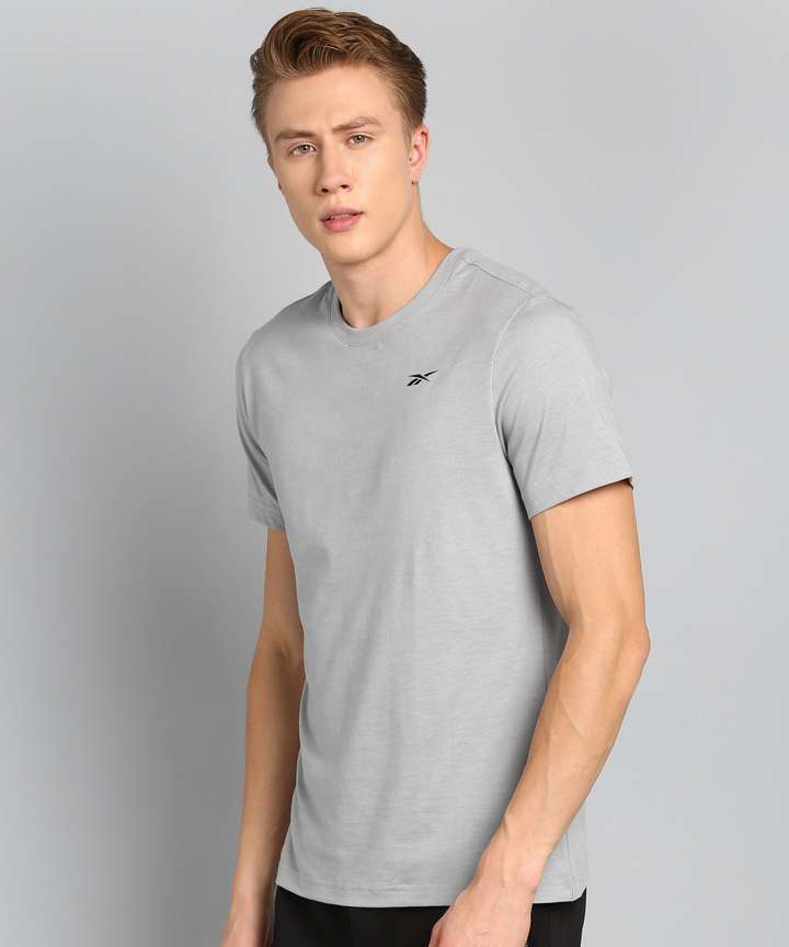 Reebok grey t shirt on sale