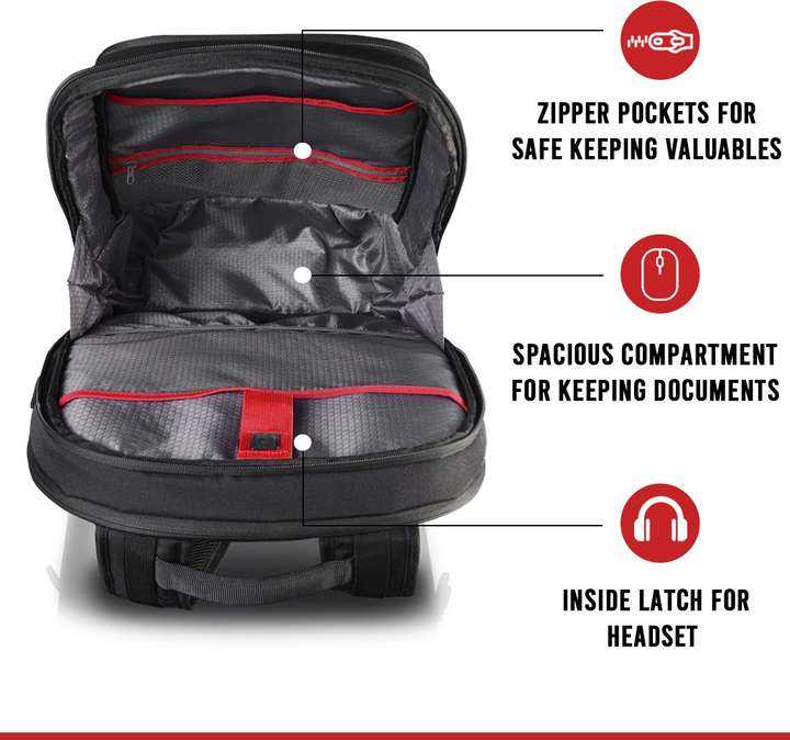 Lenovo Y GAMING ARMORED BACKPACK B8270 32.7 L Laptop Backpack Black Price in India Flipkart