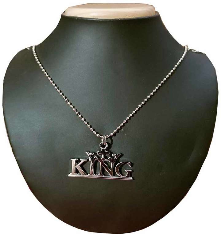 STYLISH DUDE KING LOCKET Silver Stainless Steel Pendant Price in India Buy STYLISH DUDE KING LOCKET Silver Stainless Steel Pendant Online at Best Prices in India Flipkart